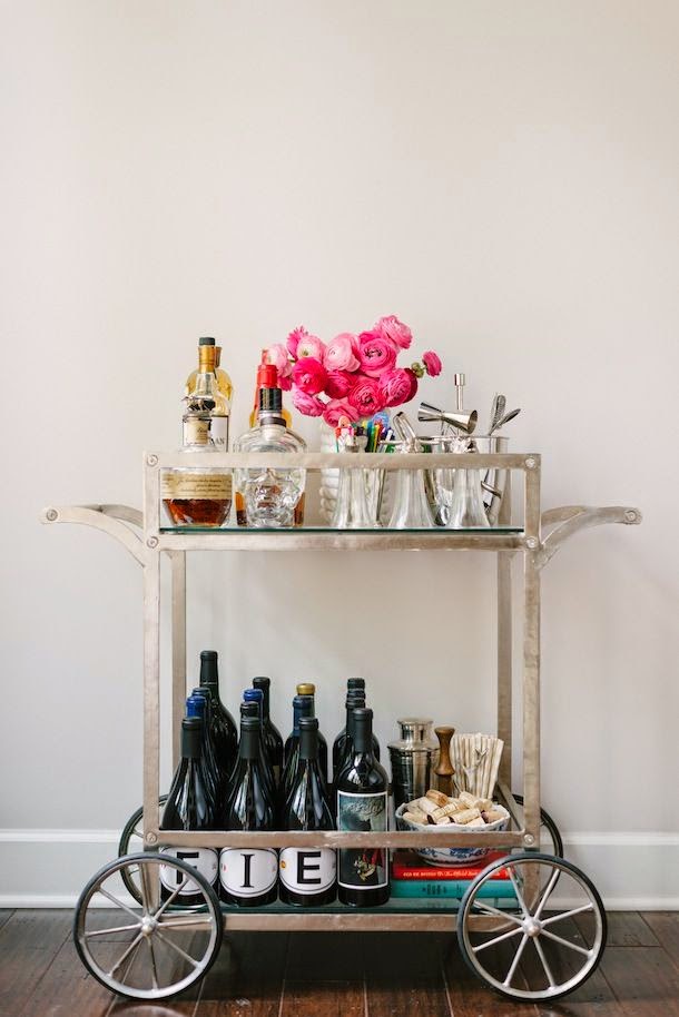 Petal Pink Inspo Bar Carts