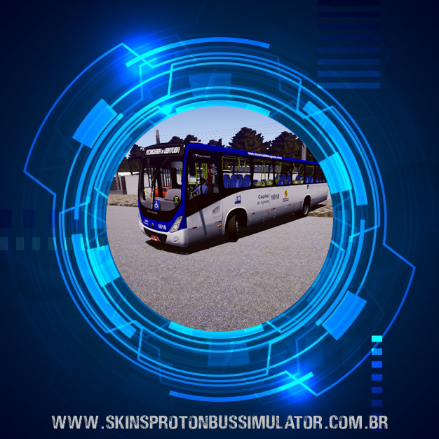 Torino 14 MB Capital do Agreste Skin Proton Bus Simulator - Torino 14 MB OF-1721 BT5 Capital do Agreste