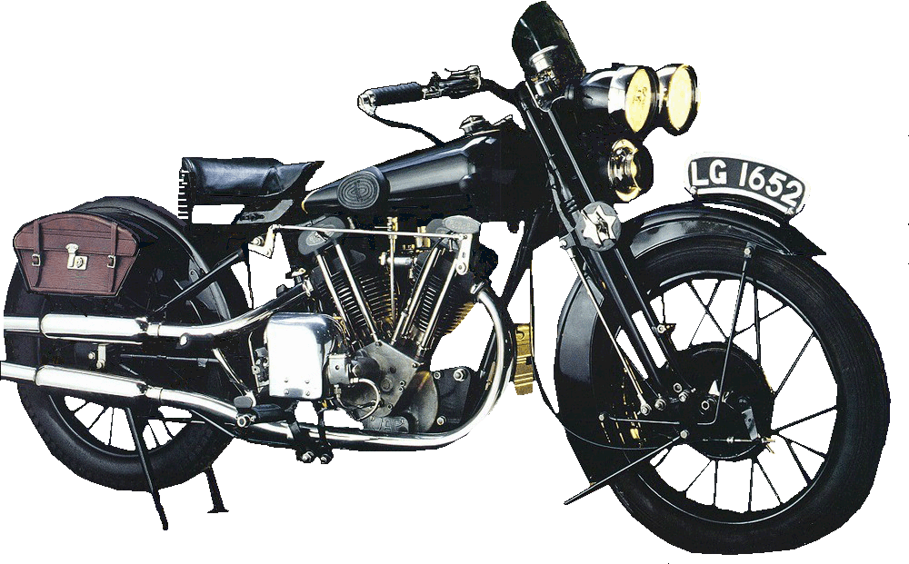 1938 Brough Superior ss80 de Luxe