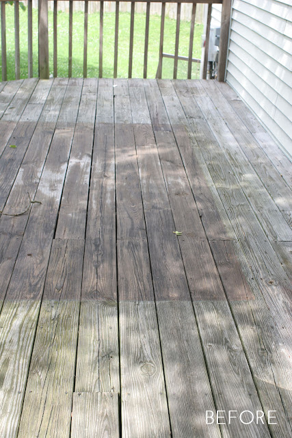 How to apply Rustoleum Deck Restore, How to Makeover an old Wood Deck, Rustoleum Deck Restore Review, Affordable Deck Update