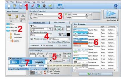 Shared Your Brain: MEMBUAT TOMBOL MENU FLASH