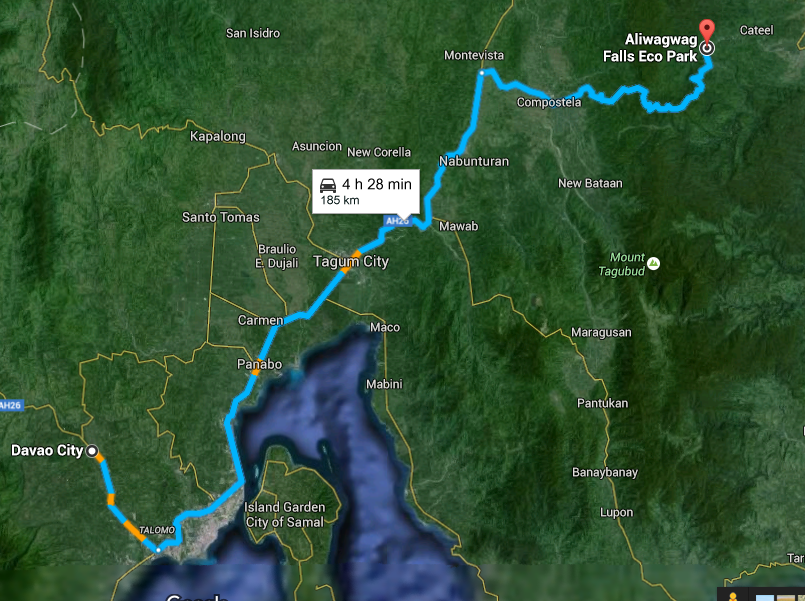 Aliwagwag Falls EcoPark + Davao Oriental Sidetrips 2016