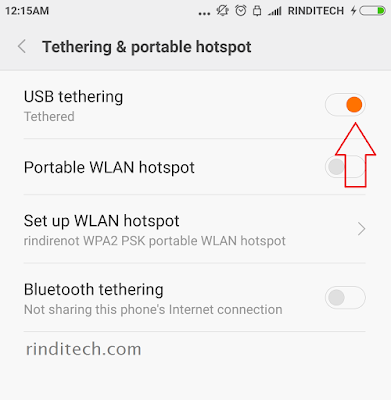 How to Set Xiaomi Redmi Note 3 as Internet Modem for PC (via USB Cable)