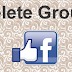 Delete Group On Facebook