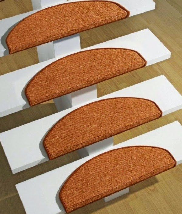 Great ideas for mats of levels of for your stairs!