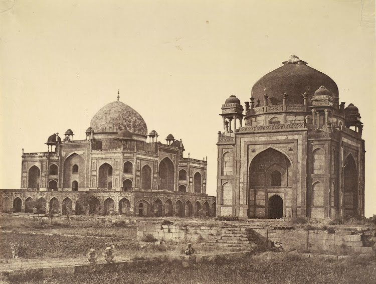Humayun's tomb and Barber's tomb