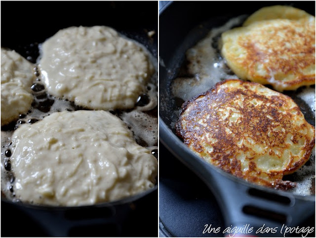 Le boxty, pancake irlandais aux pommes de terre