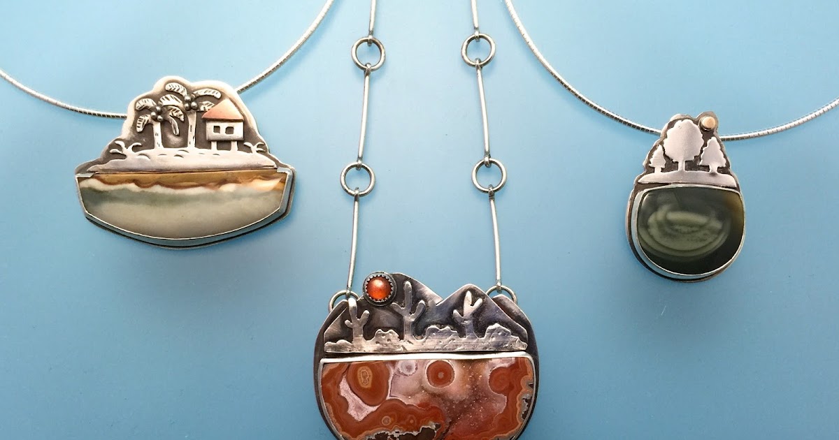 Dana Stenson Jewelry and Metalwork: Landscape Studies