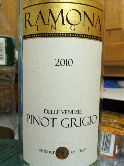 Semi-Pro Wine Aficionados: Ramona Singer, Pinot Grigio, 2010