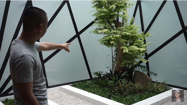 taman mini dalam rumah Raditya Dika taman mini dalam rumah Raditya Dika