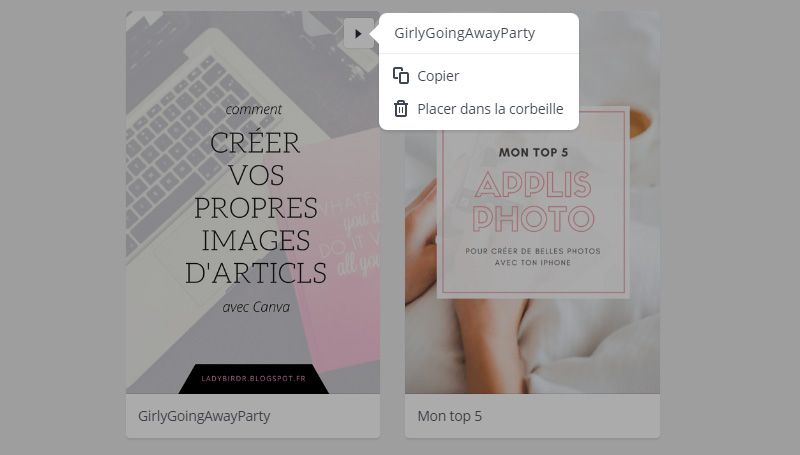 Créer des images pour vos articles avec Canva . Lady Bird Red || http://ladybirdr.blogspot.fr/ Créer des images pour vos articles avec Canva
