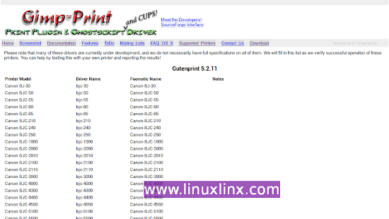 how to install gutenprint on linux Ubuntu / Linux Mint