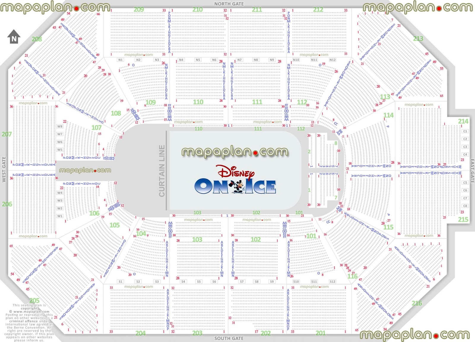 Ticketmaster Allstate Arena Seating Chart