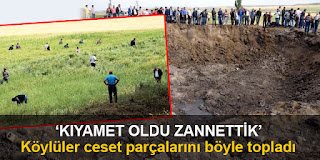 Patlamanın şiddeti gün ağarınca ortaya çıktı
