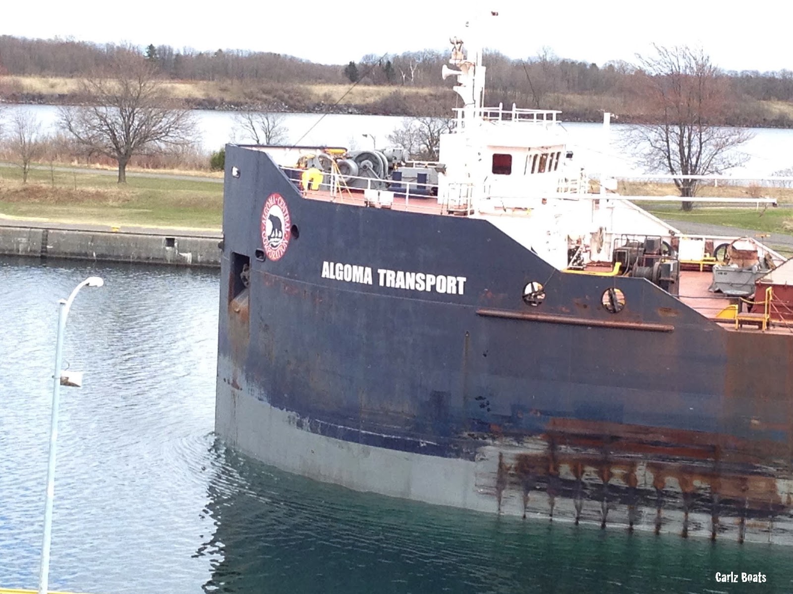 Carlz Boats Self Unloader ALGOMA TRANSPORT
