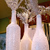 3 Wine Bottles Christmas Display