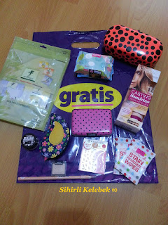 Gratis, Fraternikus, Benri, Eklips, Loreal Paris Sunkiss, Maxfactor, Excess Shimmer, Wet n Wild, Brulee, Essence, Nail Art Sticker