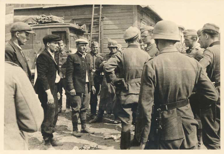 полицаи белоруссии 1941 г. белорусские полицаи во время великой отечественной войны 1941-1945. предательство ссср. 1942 белоруссия полицаи. хиви (hilfswilliger).