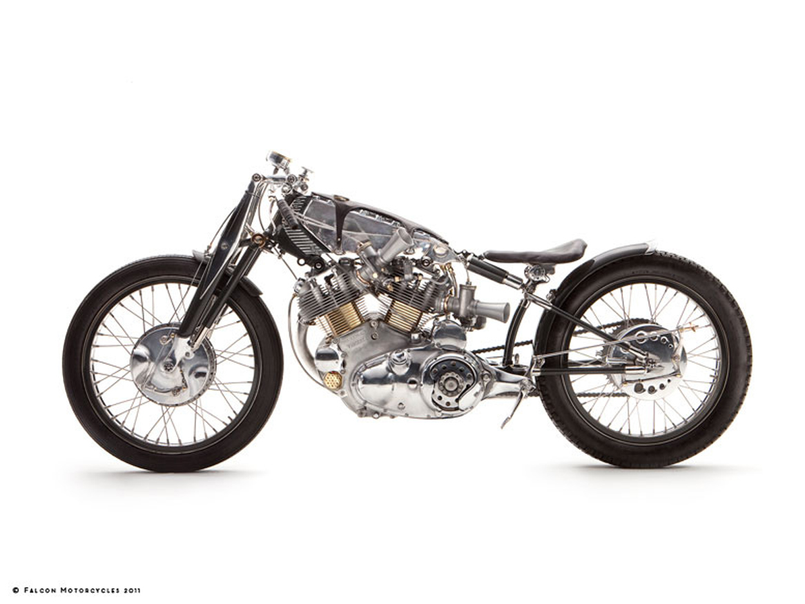 Her Majesty’s Thunder Falcon Motorcycles The Black