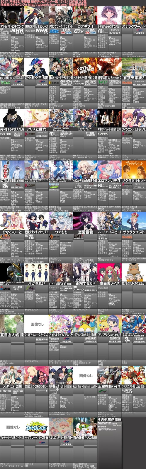 北米で大人気な「2017年春アニメ」大公開!あのアニメがほとんどの州で大ヒット!