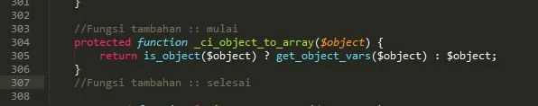 Bagaimana memperbaiki Fatal error _ci_object_to_array() hmvc di codeingiter ?