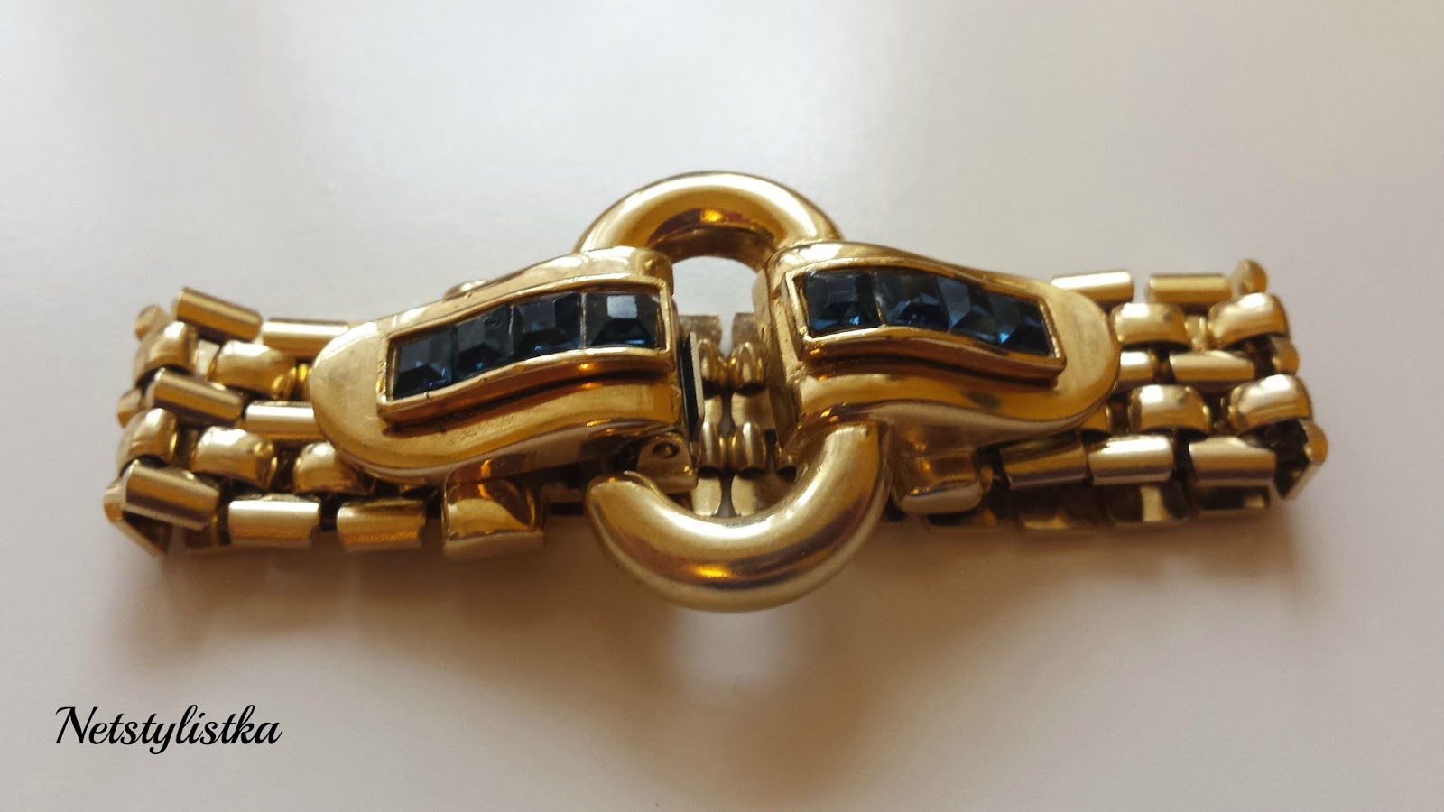 vintage bransoletka Givenchy sygnowana vintage bransoletka Givenchy sygnowana