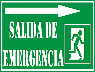 salida de emergencia - señal de salida de emergencia imagen descargar