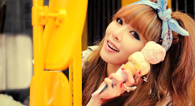 Hyuna Ice Cream pretty