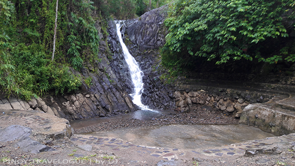 Smaller waterfall of Pulangbato Twin Falls