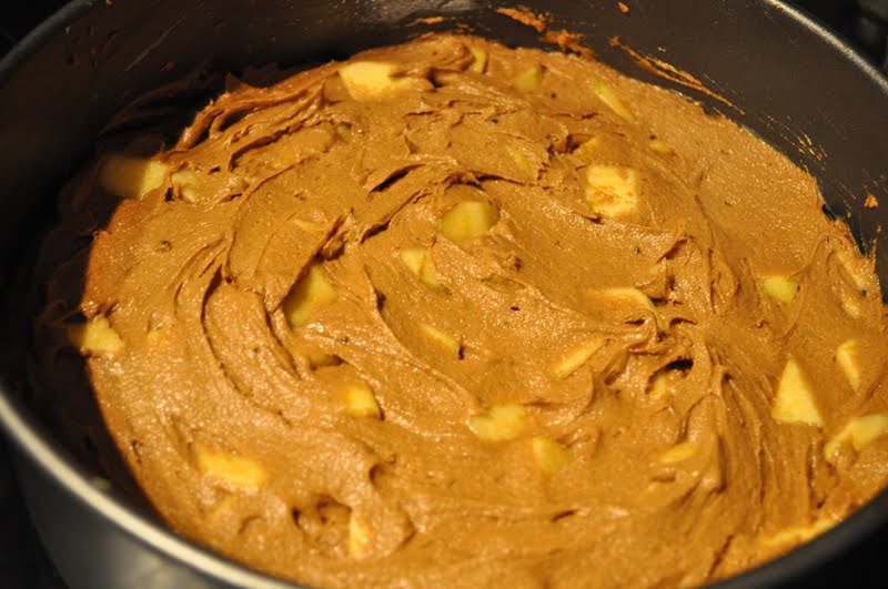 What vegetarians eat Squidgy Spiced Apple Cake
