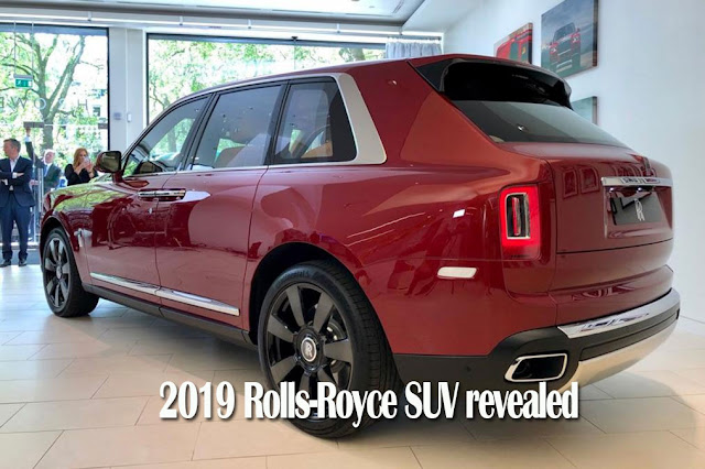 video 2019 Rolls-Royce SUV revealed