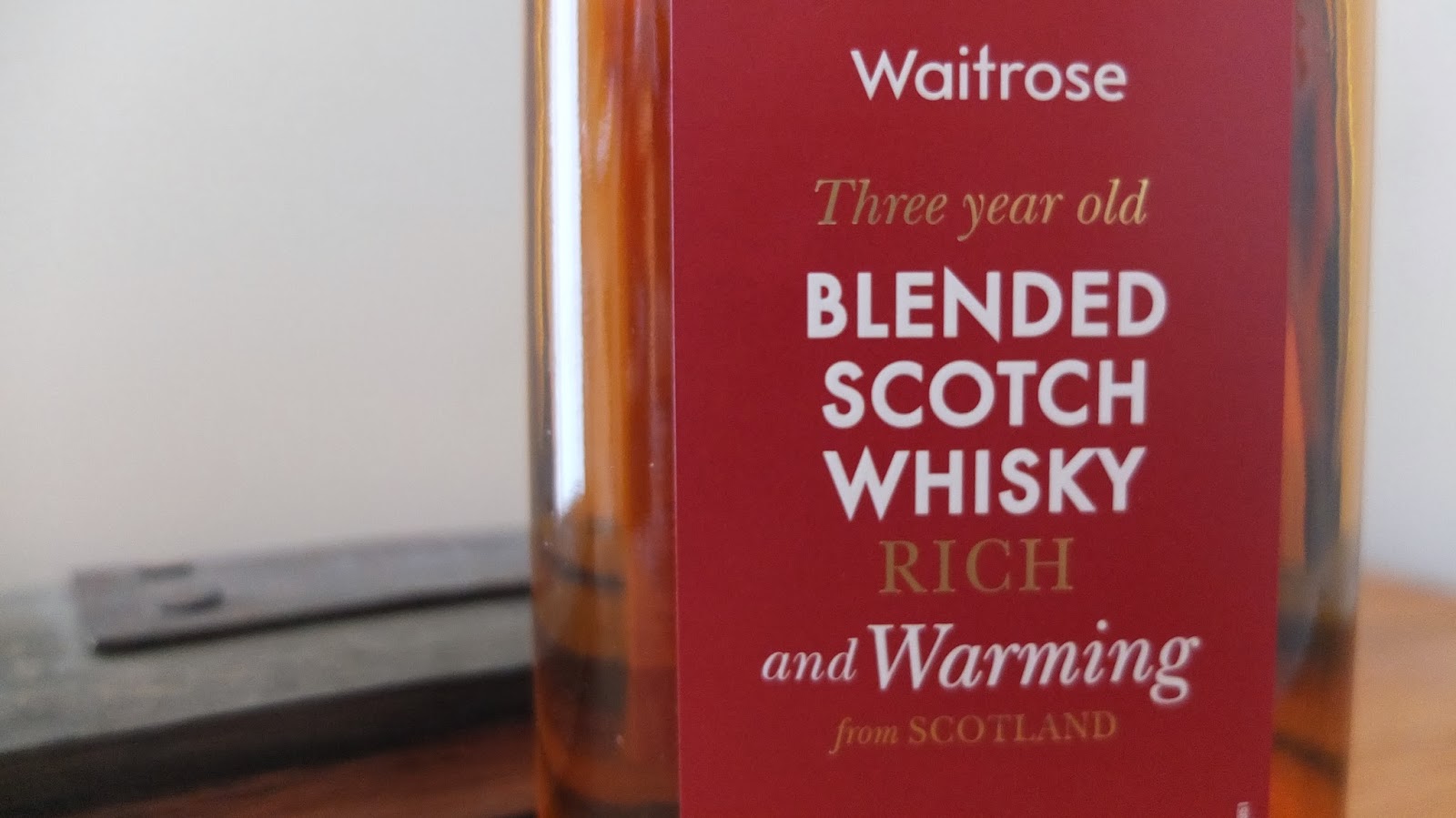 Taste Waitrose 3 Year Old Blended Scotch Whisky