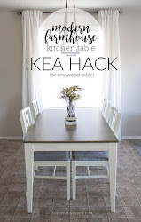 farmhouse kitchen ikea table modern hack diy tables creative