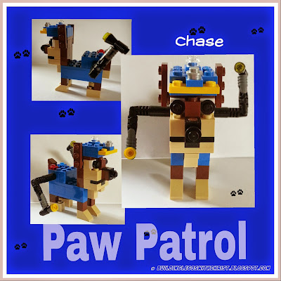 Check out this LEGO build of Chase from Paw Patrol @ Building Legos with Christ