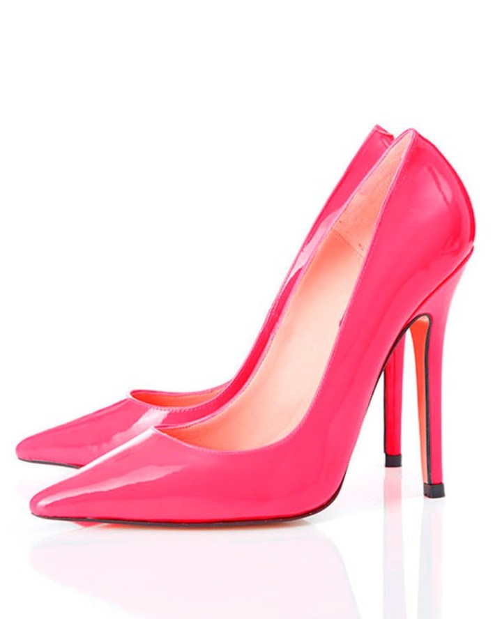 Hot Pink High Heels