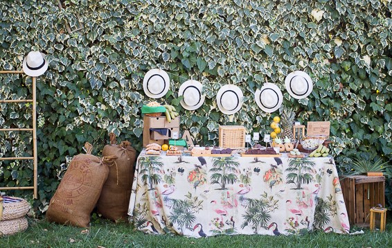 havana party cuba troical fiesta cumpleaños birthday idea deco