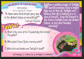 My Little Pony "You're not scientifically possible!" Series 1 Trading Card