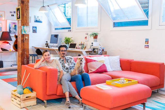 A boho home like no Sunday School I know - Zach & Lourdes bohohome.com @bohosusan
