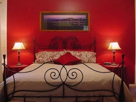 Decoracion de Salas: Diseño de Dormitorios de color Rojo