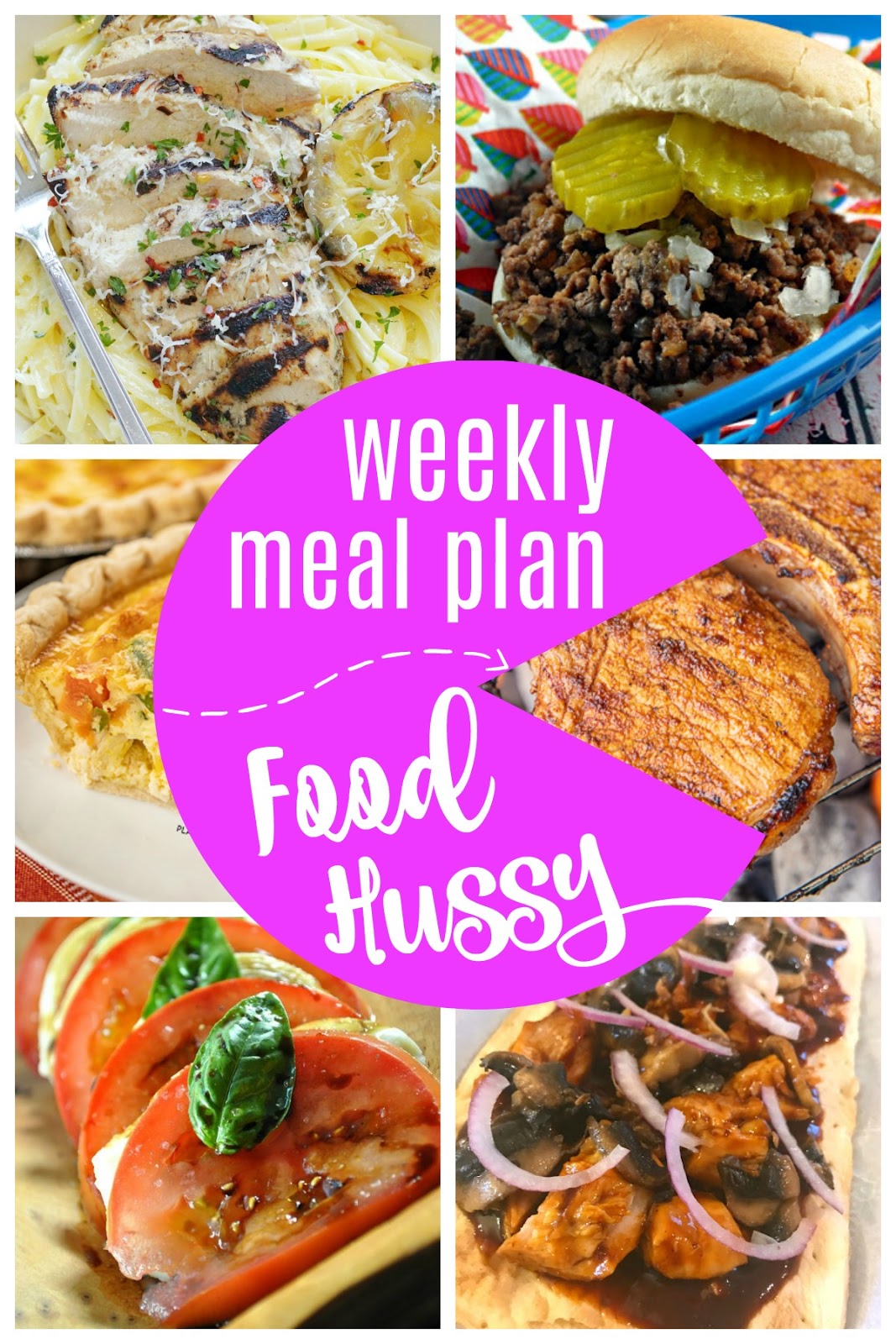 what can i make for dinner weekly meal plan the food hussy weekly recipe plans
