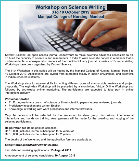 journal article writing workshop scientific writing and publishing nature masterclass