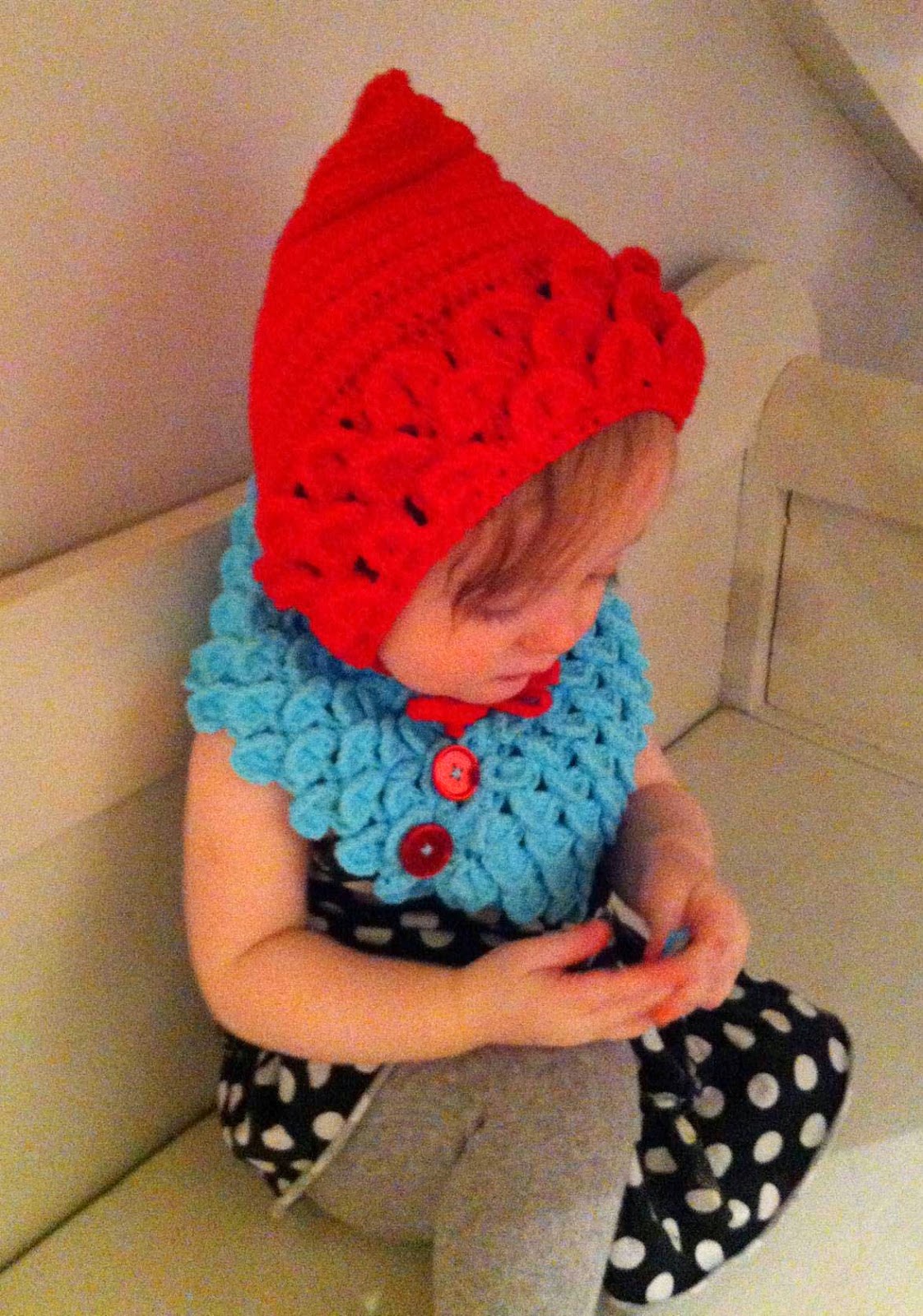 crochet hat scarf crocodile stitch free patern