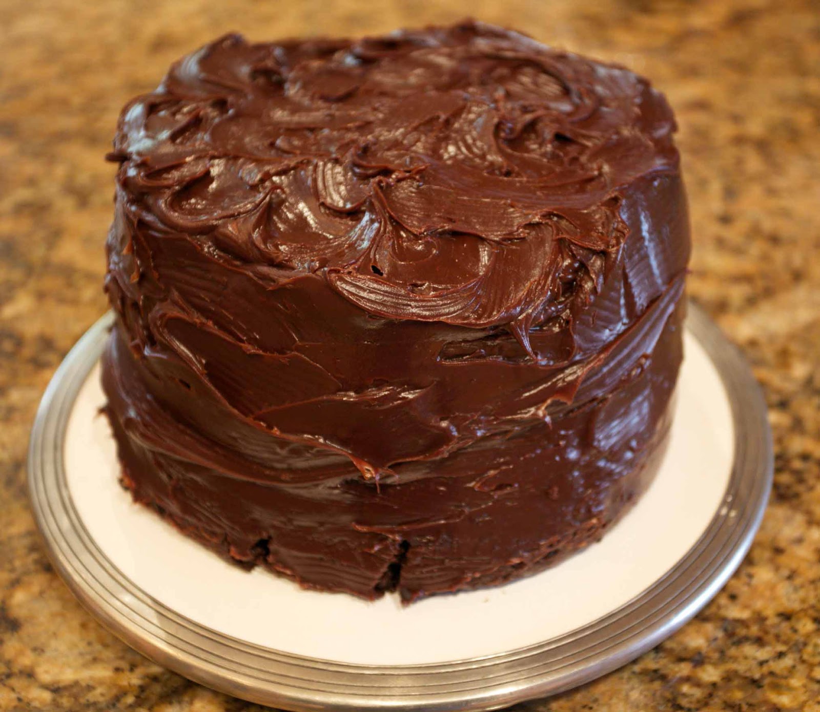 The Best Double Chocolate Cake