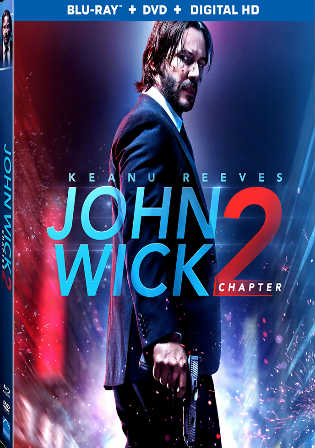 John Wick Chapter 2 2017 BRRip 350Mb Hindi Dual Audio 480p