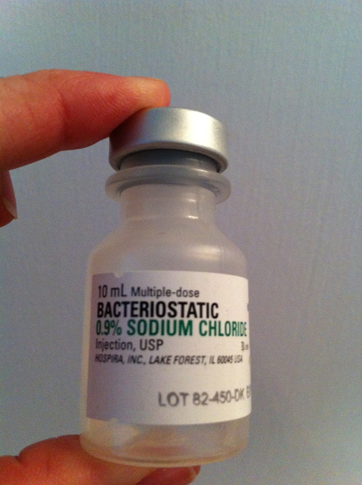 Advanced Aesthetics Botox, the bottles, needles, etc.