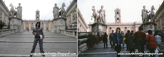 Escalinata de la Plaza del Campidoglio, Roma