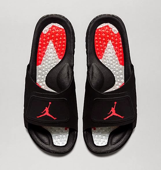 THE SNEAKER ADDICT: Air Jordan Black Infrared 6 Slide Available Now ...