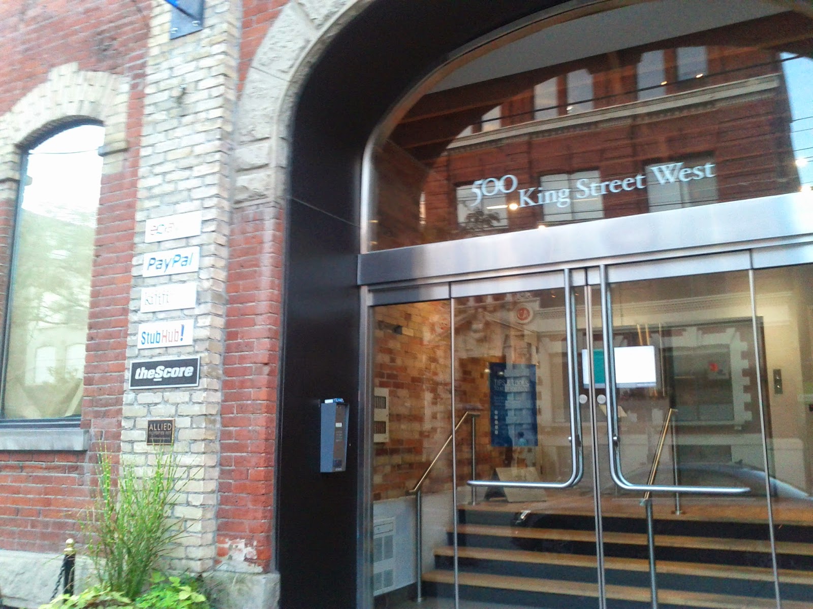 Toronto things Ebay, PayPal, StubHub, The