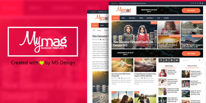 my mag professional magazine blogger template professional blogspot templates