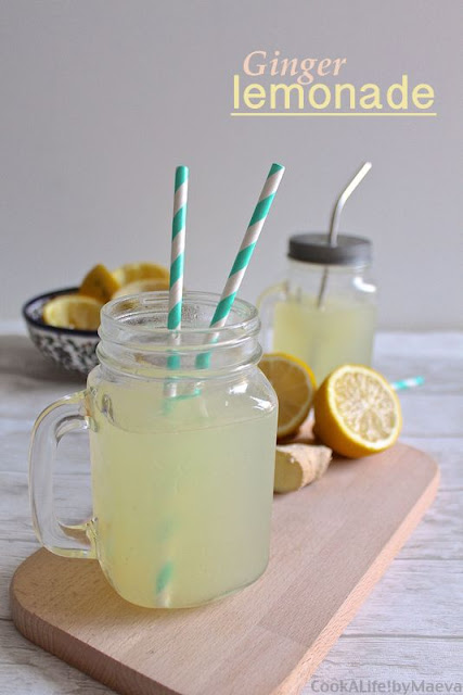 Ginger lemonade/Citronnade gingembre • Cook A Life! by Maeva